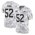 STECN M.Dolphins #52 Patrick Paul Player Arctic Camo Salute To Service Limited Game Stitched Jerseys