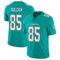 STECN M.Dolphins #85 Greg Dulcich Player Aqua Limited Vapor Untouchable Home Game Stitched Jerseys