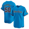 STECN M.Marlins #50 Agustin Ramirez Player Blue Home Limited Stitched Jerseys