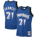 STECN M.Timberwolves #21 Kevin Garnett Mitchell & Ness Blue 2003-2004 Hardwood Classics Swingman Stitched Jerseys