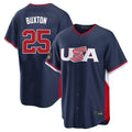 STECN M.Twins #25 Byron Buxton Player Navy USA 2026 World Classic Limited Home Stitched Jerseys
