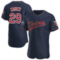 STECN M.Twins #29 Rod Carew Player Navy 60th Home Limited Elite Stitched Jerseys
