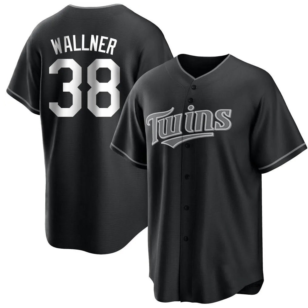 STECN M.Twins #38 Matt Wallner Player Black Home Game Stitched Jerseys