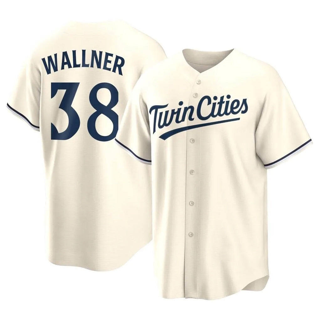 STECN M.Twins #38 Matt Wallner Player Cream Game Limited Home Stitched Jerseys