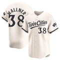 STECN M.Twins #38 Matt Wallner Player Cream Home Limited Stitched Jerseys