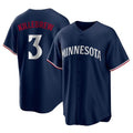 STECN M.Twins #3 Harmon Killebrew Player Navy Replica Alternate Home Stitched Jerseys
