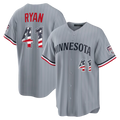 STECN M.Twins #41 Joe Ryan Gray USA 250 Fourth of July Road Stadium Jersey
