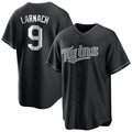STECN M.Twins #9 Trevor Larnach Player Black Home Game Stitched Jerseys