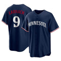 STECN M.Twins #9 Trevor Larnach Player Navy Replica Alternate Home Stitched Jerseys
