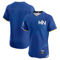 STECN Minnesota Twins Blank Player Royal City Connect Limited Elite Home Stitched Jerseys