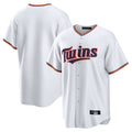 STECN Minnesota Twins Blank Player White Game Home Stitched Jerseys
