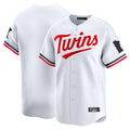 STECN Minnesota Twins Blank Player White Home Limited Stitched Jerseys