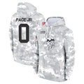 STECN MN.Vikings #0 Ivan Pace Jr. Player Arctic Camo Salute to Service Pullover Hoodies Limited Game Stitched Jerseys