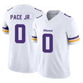 STECN MN.Vikings #0 Ivan Pace Jr. Player White Limited Vapor F.U.S.E. Home Game Stitched Jerseys
