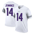 STECN MN.Vikings #14 Jauan Jennings Player White Alternate Legend Home Game Stitched Jerseys
