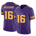 STECN MN.Vikings #16 Will Reichard Player Purple Limited Alternate Vapor F.U.S.E. Home Game Stitched Jerseys