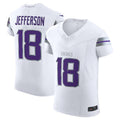 STECN MN.Vikings #18 Justin Jefferson White Alternate Vapor F.U.S.E. Elite Player American Stitched Jerseys