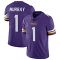 STECN MN.Vikings #1 Kyler Murray Player Purple Limited Vapor Untouchable Home Game Stitched Jerseys
