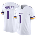 STECN MN.Vikings #1 Kyler Murray Player White Limited Vapor F.U.S.E. Home Game Stitched Jerseys