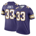 STECN MN.Vikings #33 Aaron Jones Sr. Player Purple Limited Classic Home Game Stitched Jerseys