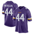 STECN MN.Vikings #44 Josh Metellus Player Purple Home Game Stitched Jerseys