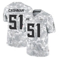 STECN MN.Vikings #51 Blake Cashman Player Arctic Camo Salute To Service Limited Game Stitched Jerseys