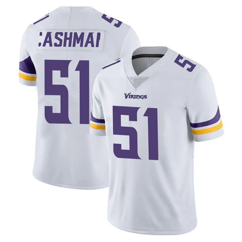 STECN MN.Vikings #51 Blake Cashman Player White Limited Vapor Untouchable Home Game Stitched Jerseys