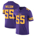 STECN MN.Vikings #55 Eric Wilson Player Purple Limited Color Rush Home Game Stitched Jerseys
