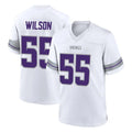 STECN MN.Vikings #55 Eric Wilson Player White Alternate Home Game Stitched Jerseys