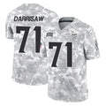 STECN MN.Vikings #71 Christian Darrisaw Player Arctic Camo Salute To Service Limited Game Stitched Jerseys