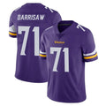 STECN MN.Vikings #71 Christian Darrisaw Player Purple Limited Vapor Untouchable Home Game Stitched Jerseys