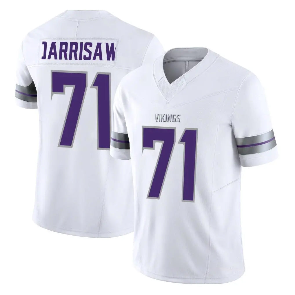 STECN MN.Vikings #71 Christian Darrisaw Player White Limited Alternate Vapor F.U.S.E. Home Game Stitched Jerseys