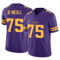 STECN MN.Vikings #75 Brian O'Neill Player Purple Limited Alternate Vapor F.U.S.E. Home Game Stitched Jerseys