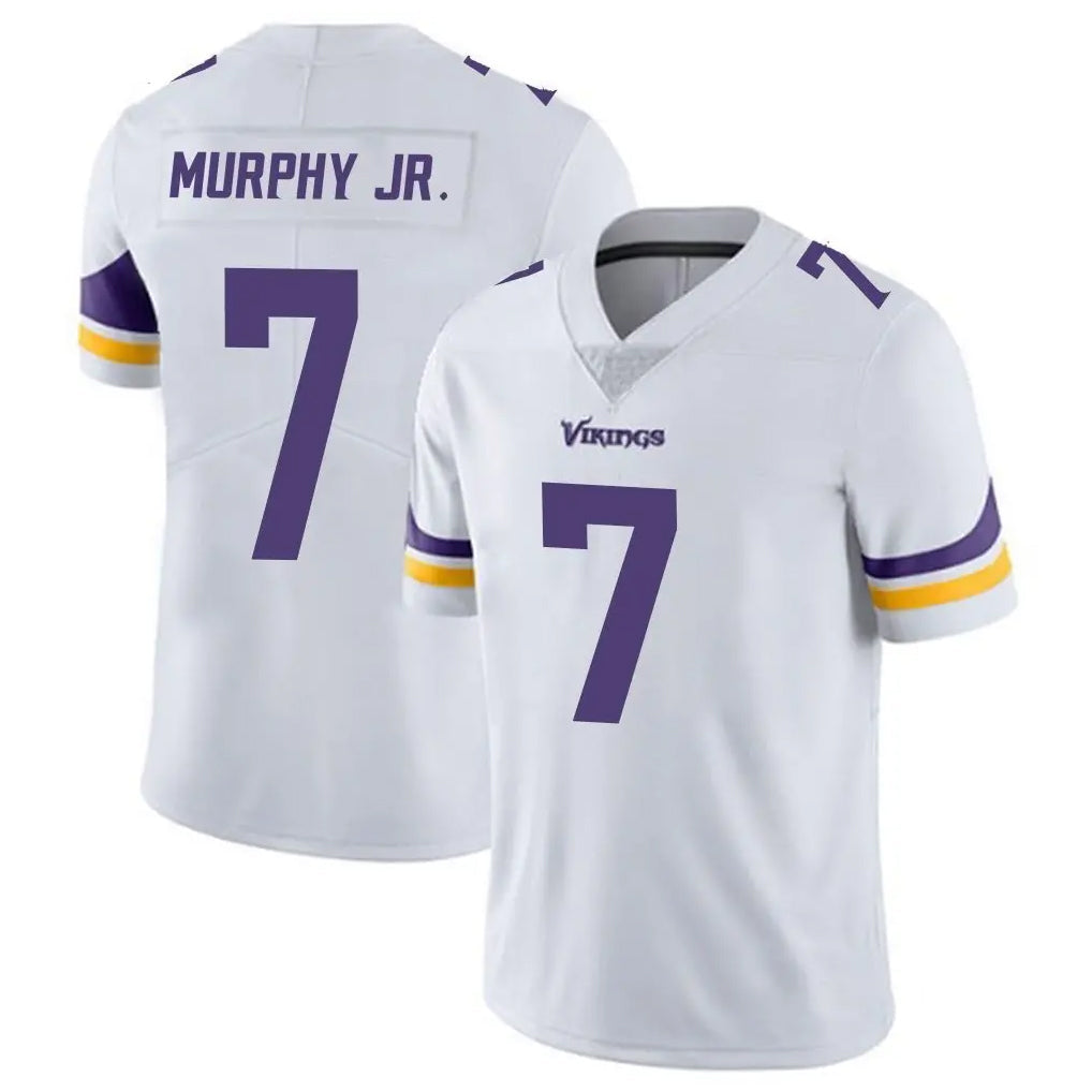 STECN MN.Vikings #7 Byron Murphy Jr. Player White Limited Vapor Untouchable Home Game Stitched Jerseys