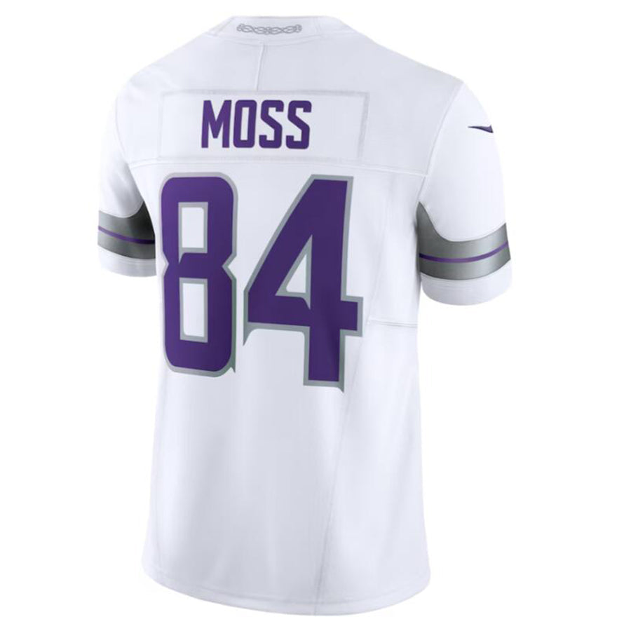 STECN MN.Vikings #84 Randy Moss White Alternate Retired Player Game Stitched Jerseys