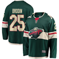 STECN M.Wild #25 Jonas Brodin Green Breakaway Jerseys