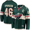 STECN M.Wild #46 Jared Spurgeon Green Home Breakaway Player Jerseys