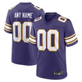STECN Custom MN.Vikings Secondary Alternate Game Stitched Jerseys
