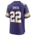 STECN MN.Vikings #22 Harrison Smith Player Purple Classic Game Stitched Jerseys
