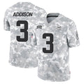 STECN MN.Vikings #3 Jordan Addison Player Arctic Camo Salute to Service Limited Stitched Jerseys