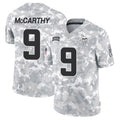 STECN MN.Vikings #9 J.J. McCarthy Player Arctic Camo Salute to Service Limited Stitched Jerseys