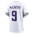 STECN MN.Vikings #9 J.J. McCarthy Player White Alternate Game Stitched Jerseys