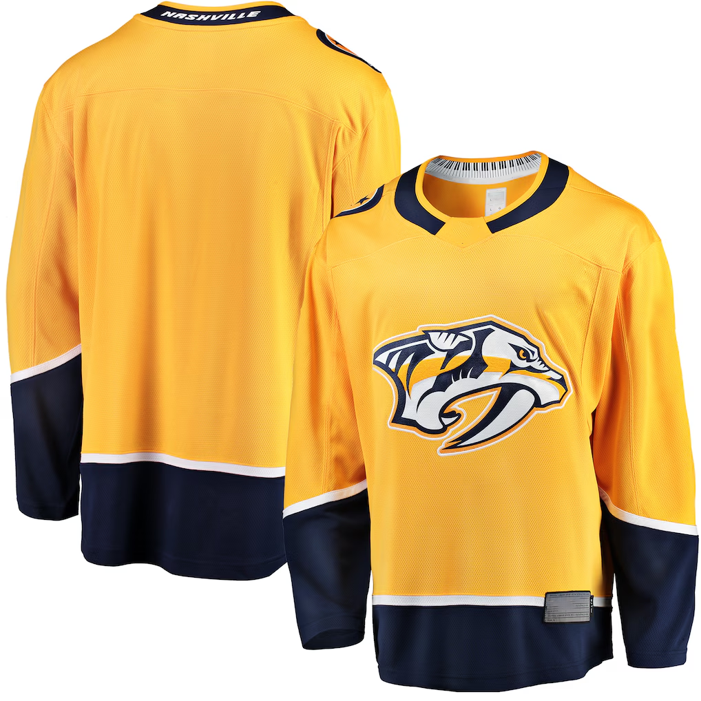 STECN N.Predators Gold Breakaway Home Jerseys