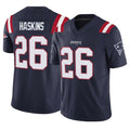 STECN NE.Patriots #26 Hassan Haskins Player Navy Limited Vapor F.U.S.E. Home Game Stitched Jerseys