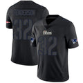 STECN NE.Patriots #32 TreVeyon Henderson Player Black Limited Impact Stitched Jerseys