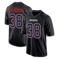STECN NE.Patriots #38 Rhamondre Stevenson Player Carbon Fashion Limited Home Game Stitched Jerseys