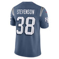 STECN NE.Patriots #38 Rhamondre Stevenson Player Storm Blue Rivalries Collection Limited Stitched Jerseys