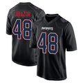STECN NE.Patriots #48 Namdi Obiazor Player Carbon Fashion Limited Home Game Stitched Jerseys