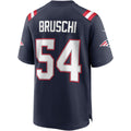 STECN NE.Patriots #54 Tedy Bruschi Navy Game Retired Player Stitched Jerseys