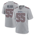 STECN NE.Patriots #55 Jared Wilson Player Gray Fashion Limited Home Game Stitched Jerseys